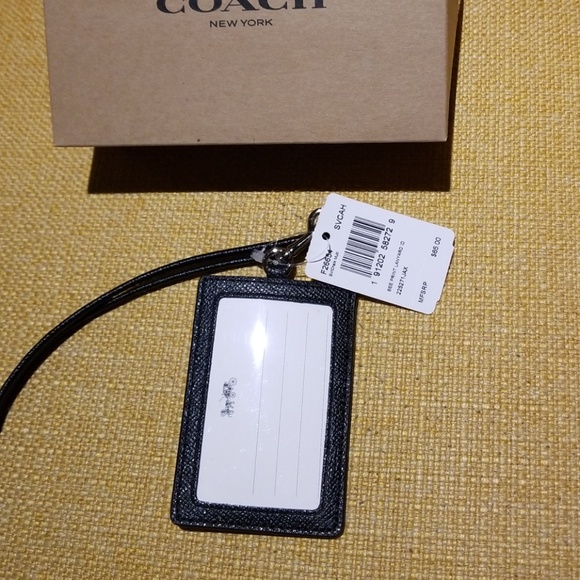COACH ID LANYARD Bee Print -NWT - Picture 3 of 6